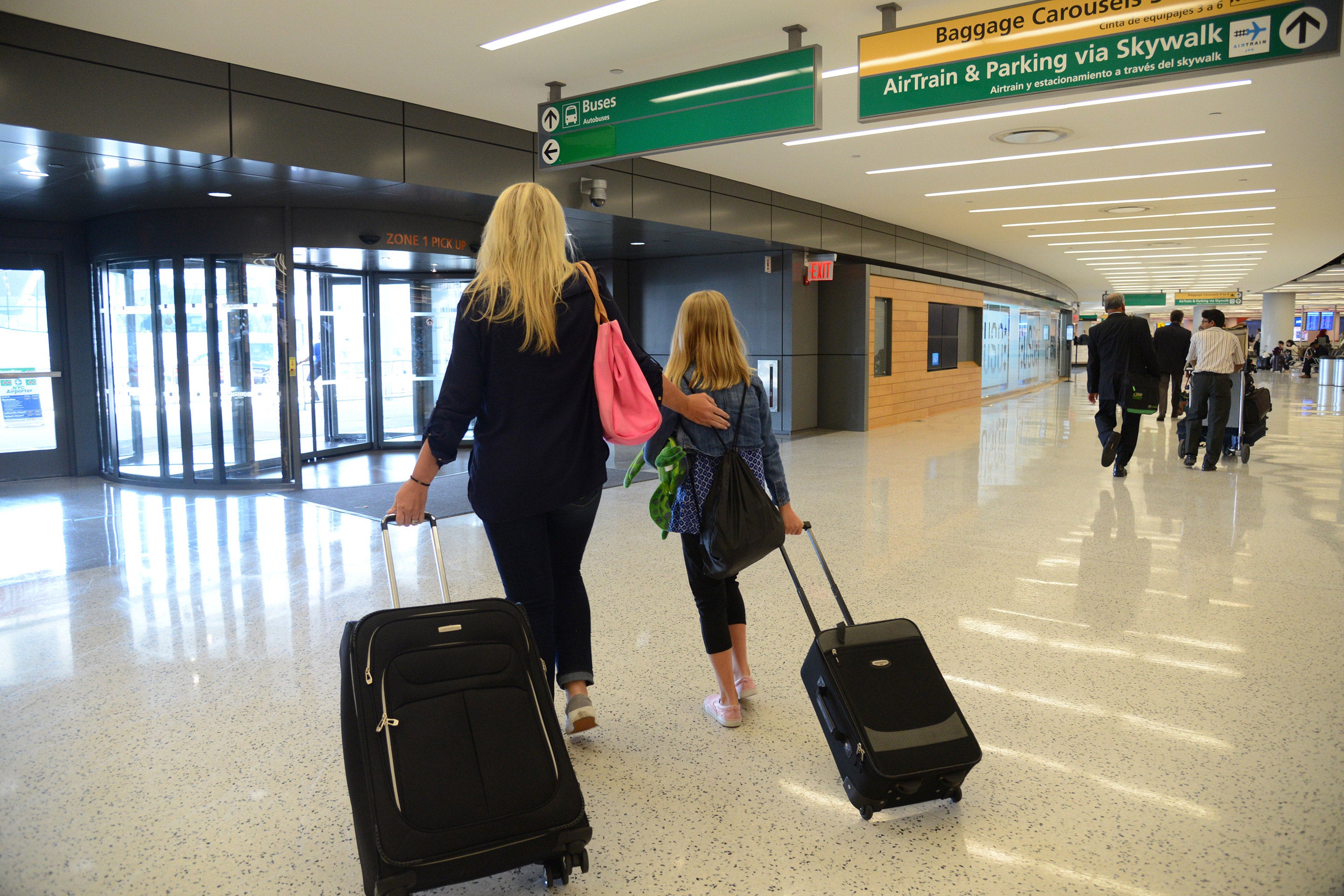 Post-flight, On arrival