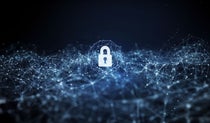Abstract image of a padlock