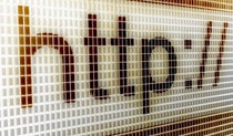 Close up of a website browser address bar
